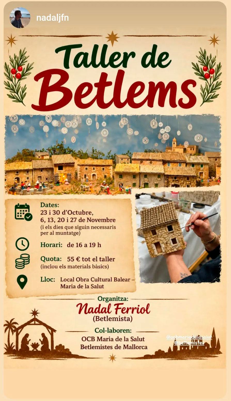 Taller de betlems